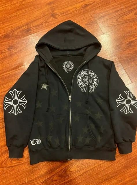 chrome hearts replica hoodie|chrome heart zip up hoodie.